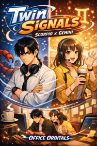 Twin Signals: Scorpio x Gemini – Office Orbitals – Chapter 1
